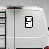 Nintendo Gameboy Silhouette – Car Van Laptop decal sticker